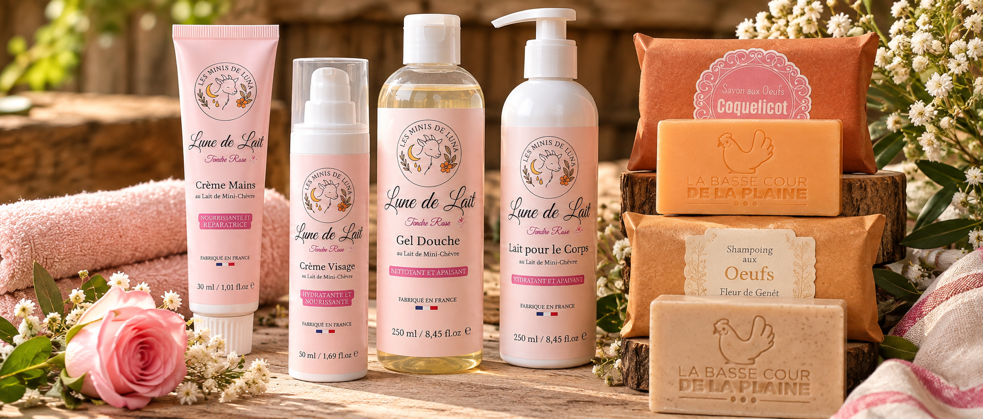 Cosmétiques fermiers - La Basse-Cour de la Plaine